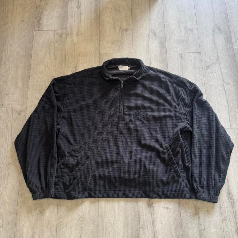 Honor The Gift Textured Quarter Zip Pullover XXL